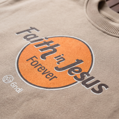 Felpa Faith in Jesus Forever – Sweatshirt Cristiana Streetwear Unisex
