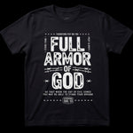 T-Shirt Full Armor of God – Maglietta Cristiana Efesini 6:13 Unisex