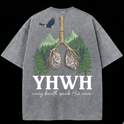 T-Shirt YHWH — Every Breath Speak His Name