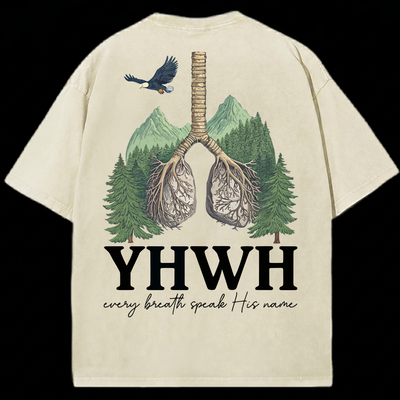 T-Shirt YHWH — Every Breath Speak His Name