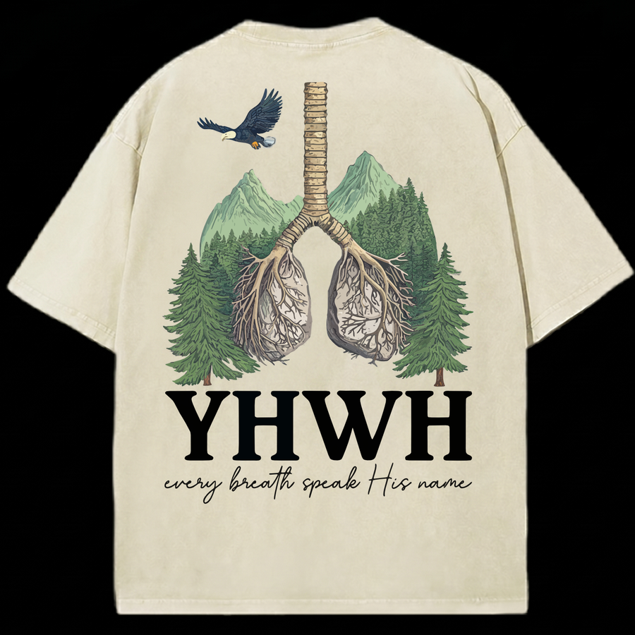 T-Shirt YHWH — Every Breath Speak His Name