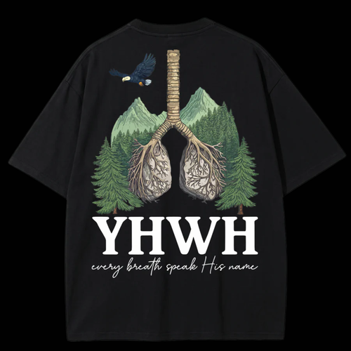 T-Shirt YHWH — Every Breath Speak His Name