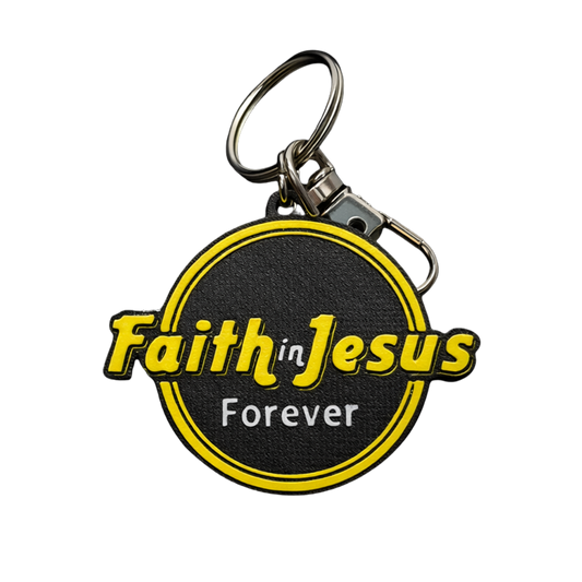 Portachiavi Faith in Jesus Forever
