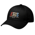 Cappello Nero "Jesus" Multicolor — John 14:6