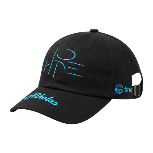 Cappellino Nero "Hope" — Personalizzabile