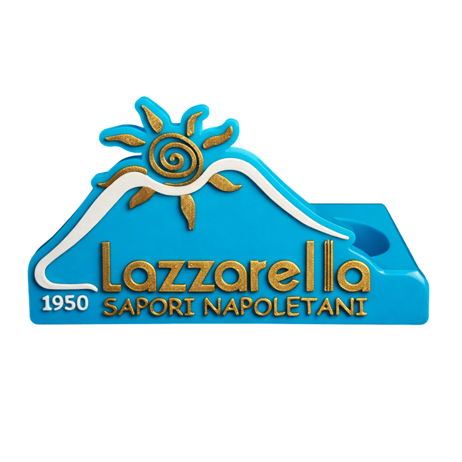 Portabicchiere 3D "Lazzarella" — Sapori Napoletani
