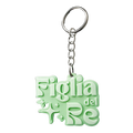 Portachiavi "Figlia del Re" — Verde Menta 3D