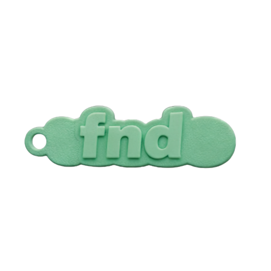 Portachiavi "Yeshua" — Verde Menta 3D