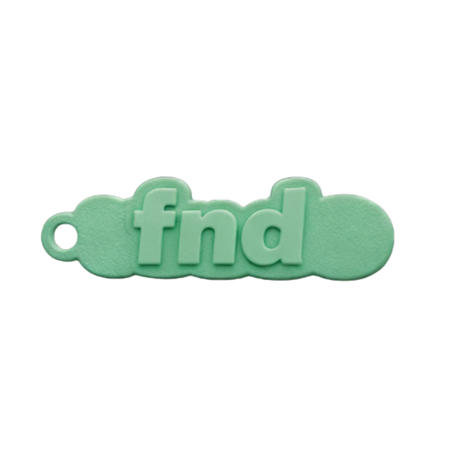 Portachiavi "Yeshua" — Verde Menta 3D