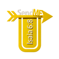 Portachiavi "SendME" Giallo 3D — Isaia 6:8