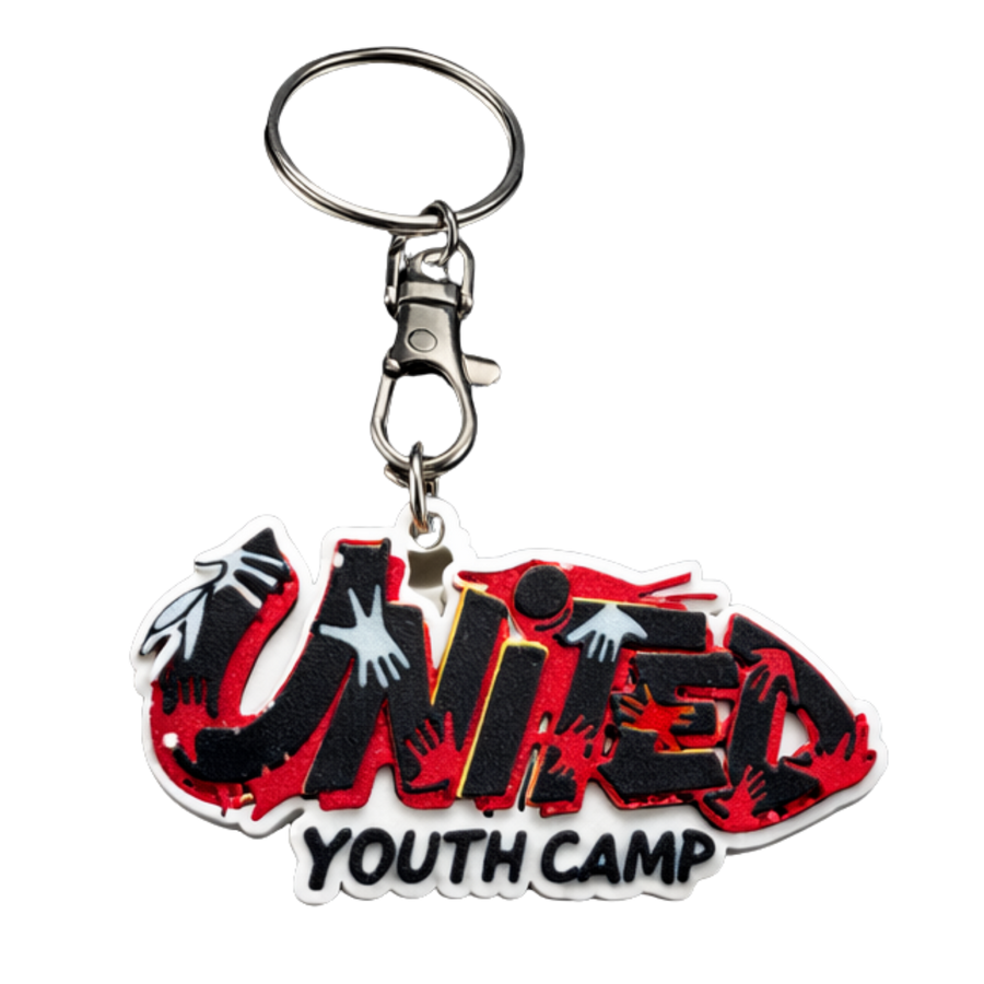 Portachiavi "United Youth Camp" — Multicolore