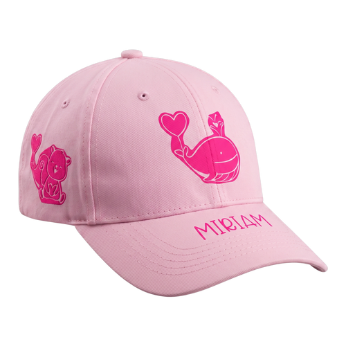 Cappellino Rosa FND Kids — Personalizzabile con Nome